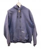 CarHarttカーハート）の古着「ジップパーカー」｜ネイビー