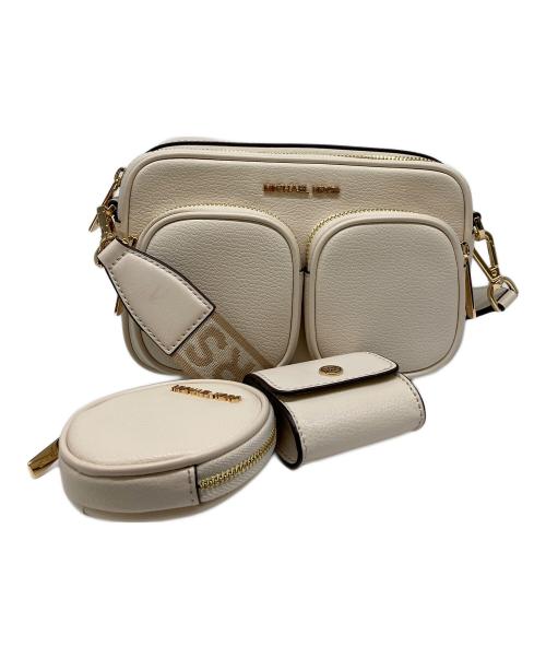 MICHAEL KORS（マイケル・コース）MICHAEL KORS (マイケル・コース) ショルダーバッグ ベージュの古着・服飾アイテム