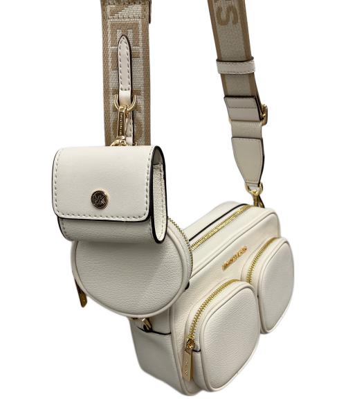 MICHAEL KORS（マイケル・コース）MICHAEL KORS (マイケル・コース) ショルダーバッグ ベージュの古着・服飾アイテム