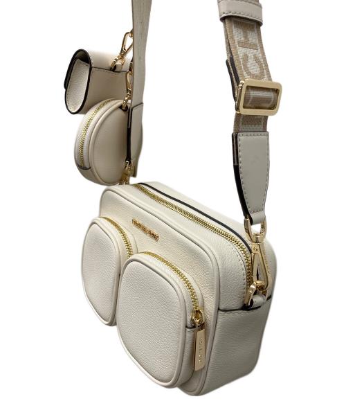 MICHAEL KORS（マイケル・コース）MICHAEL KORS (マイケル・コース) ショルダーバッグ ベージュの古着・服飾アイテム