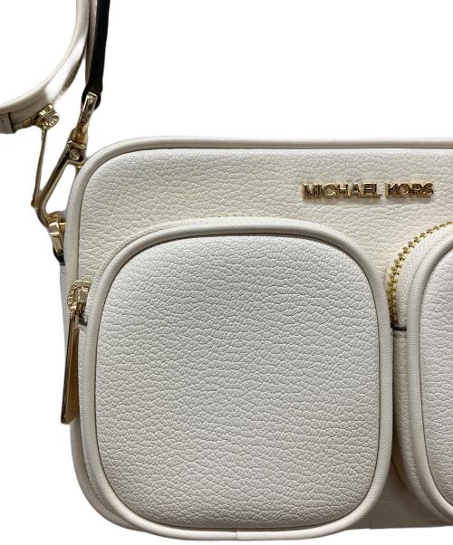 MICHAEL KORS（マイケル・コース）MICHAEL KORS (マイケル・コース) ショルダーバッグ ベージュの古着・服飾アイテム