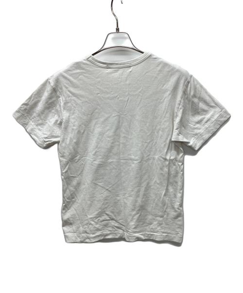 PLAY COMME des GARCONS（プレイコムデギャルソン）PLAY COMME des GARCONS (プレイコムデギャルソン) 半袖カットソー ホワイト サイズ:Mの古着・服飾アイテム