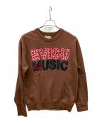 EVISUエヴィス）の古着「スウェット」｜ブラウン