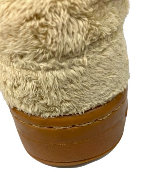 adidas（アディダス）adidas (アディダス) JEREMY SCOTT (ジェレミー スコット) ハイカットスニーカー ベージュ サイズ:23.5cmの古着・服飾アイテム