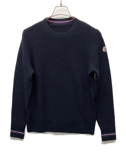 MONCLER（モンクレール）MONCLER (モンクレール) 薄手ニット ネイビー サイズ:Sの古着・服飾アイテム