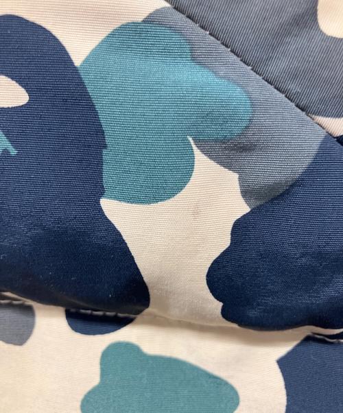 A BATHING APE（ア ベイシング エイプ）A BATHING APE (ア ベイシング エイプ) ダウンジャケット ブラック×イエロー サイズ:Mの古着・服飾アイテム