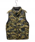 A BATHING APEア ベイシング エイプ）の古着「中綿ベスト」｜オリーブ