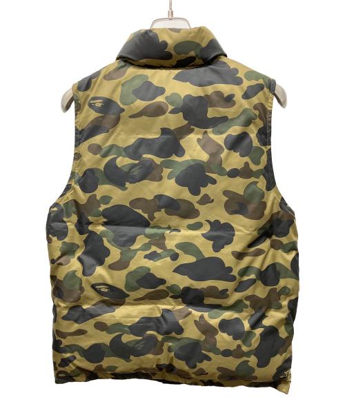 A BATHING APE（ア ベイシング エイプ）A BATHING APE (ア ベイシング エイプ) 中綿ベスト オリーブ サイズ:Lの古着・服飾アイテム