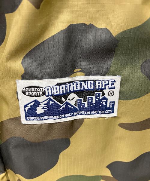 A BATHING APE（ア ベイシング エイプ）A BATHING APE (ア ベイシング エイプ) 中綿ベスト オリーブ サイズ:Lの古着・服飾アイテム