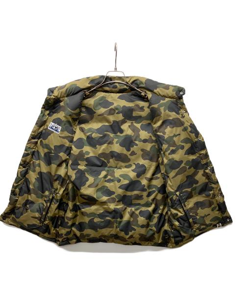 A BATHING APE（ア ベイシング エイプ）A BATHING APE (ア ベイシング エイプ) 中綿ベスト オリーブ サイズ:Lの古着・服飾アイテム