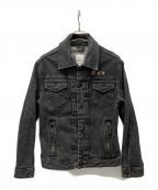 DIESELディーゼル）の古着「デニムジャケット」｜ブラック