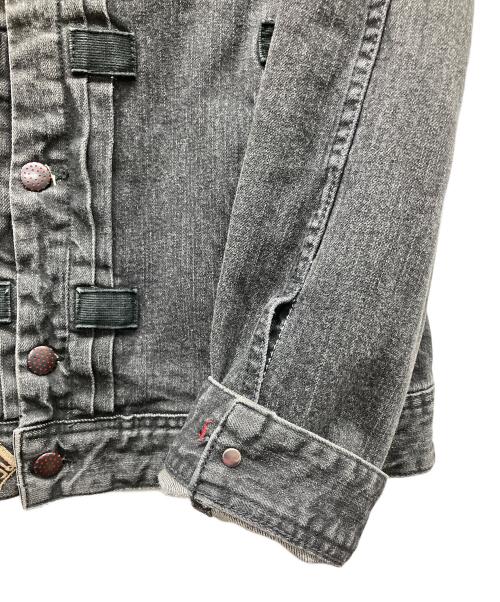 DIESEL（ディーゼル）DIESEL (ディーゼル) デニムジャケット ブラック サイズ:Lの古着・服飾アイテム