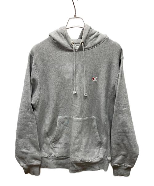 Champion REVERSE WEAVE（チャンピオン リバース ウィーブ）Champion REVERSE WEAVE (チャンピオン リバース ウィーブ) プルオーバーパーカー グレー サイズ:Sの古着・服飾アイテム