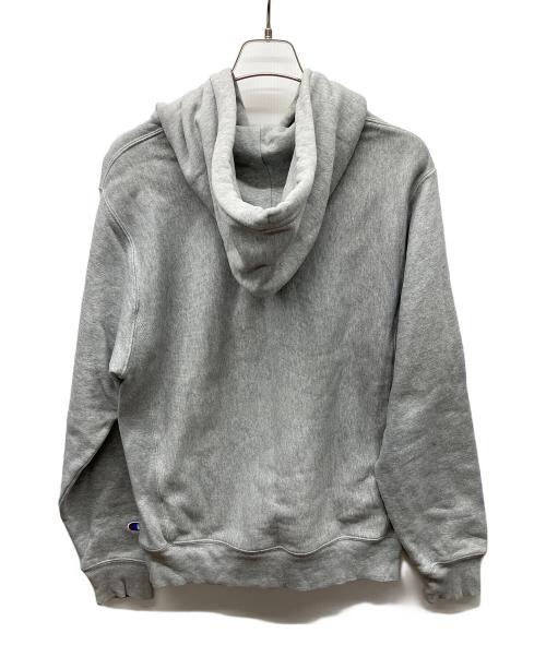 Champion REVERSE WEAVE（チャンピオン リバース ウィーブ）Champion REVERSE WEAVE (チャンピオン リバース ウィーブ) プルオーバーパーカー グレー サイズ:Sの古着・服飾アイテム