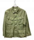 Jungle Fatigue Jacketジャングルファティーグ）の古着「Jungle Fatigue Jacket」｜グリーン