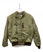 waiperワイパー）の古着「フライトジャケット」｜オリーブ