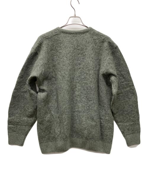 AUBERGE（オーベルジュ）AUBERGE (オーベルジュ) 厚手カーディガン グリーン サイズ:44の古着・服飾アイテム