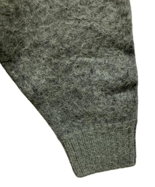 AUBERGE（オーベルジュ）AUBERGE (オーベルジュ) 厚手カーディガン グリーン サイズ:44の古着・服飾アイテム