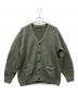 AUBERGE（オーベルジュ）の古着「厚手カーディガン」｜グリーン