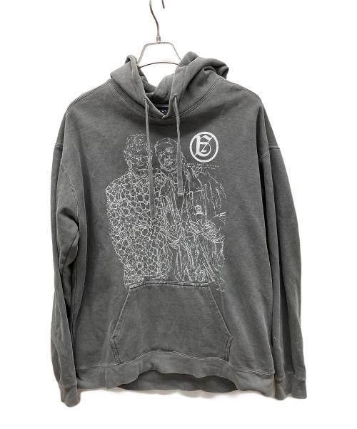 a-goodbad-influence（アグッドバッドインフルエンス）a-goodbad-influence (アグッドバッドインフルエンス) プルオーバーパーカー グレー サイズ:Lの古着・服飾アイテム