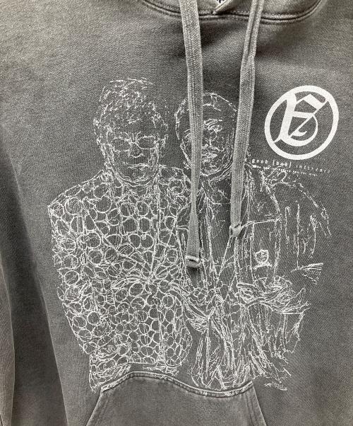 a-goodbad-influence（アグッドバッドインフルエンス）a-goodbad-influence (アグッドバッドインフルエンス) プルオーバーパーカー グレー サイズ:Lの古着・服飾アイテム