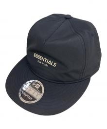 New Era×FOG ESSENTIALS（ニューエラ×フィアオブゴッド エッセンシャル）の古着「キャップ」｜ブラック