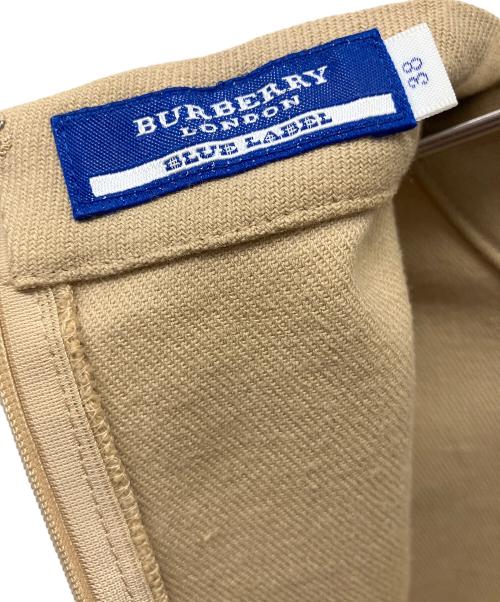 BURBERRY BLUE LABEL（バーバリー ブルー レーベル）BURBERRY BLUE LABEL (バーバリーロンドンブルーレーベル) ノースリーブワンピース ベージュ サイズ:Mの古着・服飾アイテム