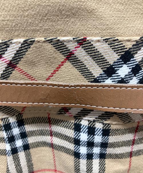 BURBERRY BLUE LABEL（バーバリー ブルー レーベル）BURBERRY BLUE LABEL (バーバリーロンドンブルーレーベル) ノースリーブワンピース ベージュ サイズ:Mの古着・服飾アイテム