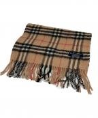 BURBERRY LONDONバーバリーロンドン）の古着「マフラー」｜ベージュ