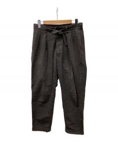 中古・古着通販】MARKAWARE (マーカウェア) PEGTOP TROUSERS ブラウン