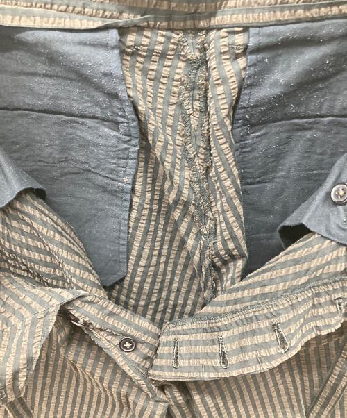 KAPTAIN SUNSHINE（キャプテンサンシャイン）KAPTAIN SUNSHINE (キャプテンサンシャイン) パンツ ブラック×ブラウン サイズ:30の古着・服飾アイテム