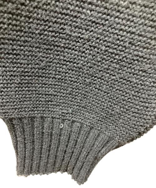 Orlon by CAMPUS（オーロン バイ キャンパス）Orlon by CAMPUS (オーロン バイ キャンパス) 厚手カーディガン グレー×ブラック サイズ:Lの古着・服飾アイテム