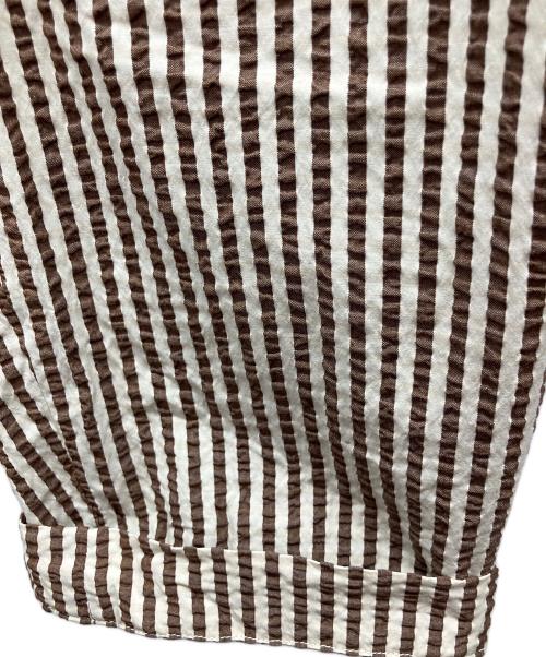 KAPTAIN SUNSHINE（キャプテンサンシャイン）KAPTAIN SUNSHINE (キャプテンサンシャイン) パンツ ホワイト×ブラウン サイズ:32の古着・服飾アイテム