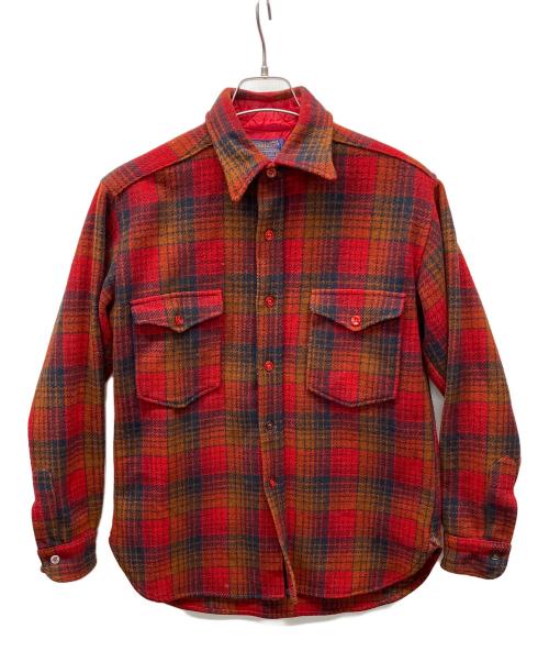 PENDLETON（ペンドルトン）PENDLETON (ペンドルトン) 長袖シャツ レッド サイズ:Mの古着・服飾アイテム