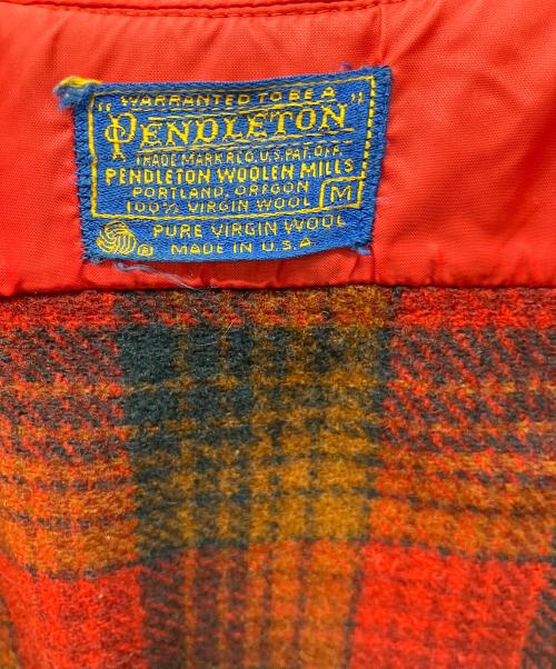 PENDLETON（ペンドルトン）PENDLETON (ペンドルトン) 長袖シャツ レッド サイズ:Mの古着・服飾アイテム