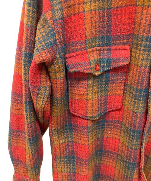 PENDLETON（ペンドルトン）PENDLETON (ペンドルトン) 長袖シャツ レッド サイズ:Mの古着・服飾アイテム