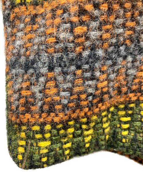 Fox Knapp（フォックスナップ）Fox Knapp (フォックスナップ) 厚手ニット グリーン サイズ:Lの古着・服飾アイテム