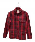 GAIJIN MADEガイジンメイド）の古着「ウールジャケット」｜レッド