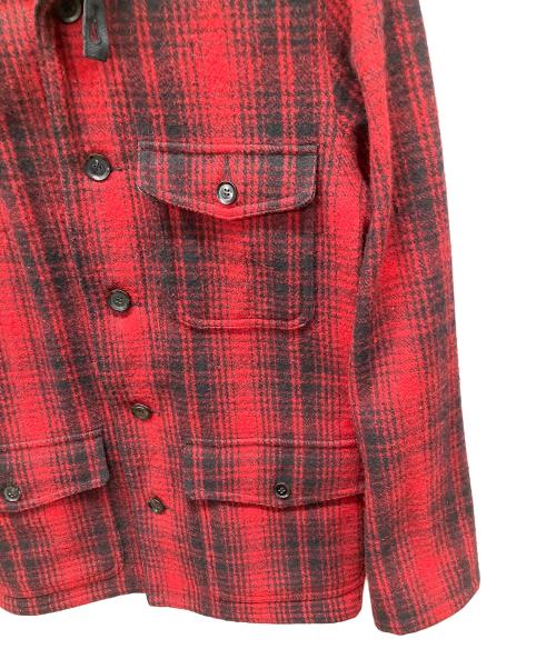 GAIJIN MADE（ガイジンメイド）GAIJIN MADE (ガイジンメイド) ウールジャケット レッド サイズ:Mの古着・服飾アイテム