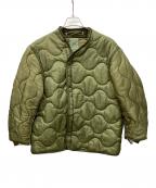 US ARMYユーエスアーミー）の古着「キルティングライナー」｜グリーン