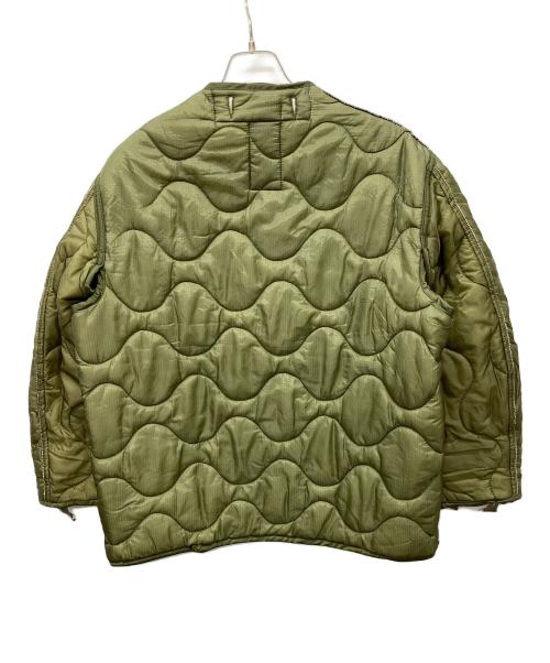 US ARMY（ユーエスアーミー）US ARMY (ユーエスアーミー) キルティングライナー グリーン サイズ:Mediumの古着・服飾アイテム