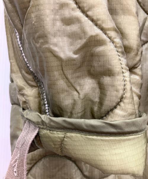 US ARMY（ユーエスアーミー）US ARMY (ユーエスアーミー) キルティングライナー グリーン サイズ:Mediumの古着・服飾アイテム