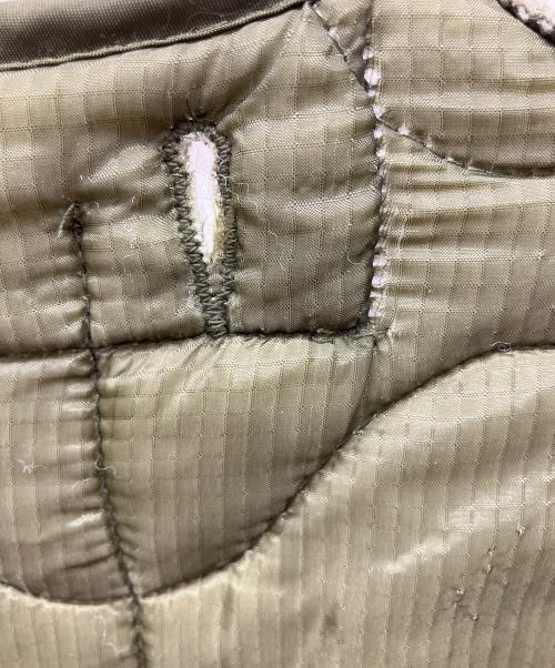 US ARMY（ユーエスアーミー）US ARMY (ユーエスアーミー) キルティングライナー グリーン サイズ:Mediumの古着・服飾アイテム