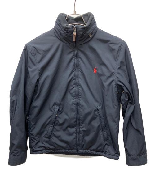 POLO RALPH LAUREN（ポロ・ラルフローレン）POLO RALPH LAUREN (ポロ・ラルフローレン) フーデッドジャケット ネイビー サイズ:Mの古着・服飾アイテム