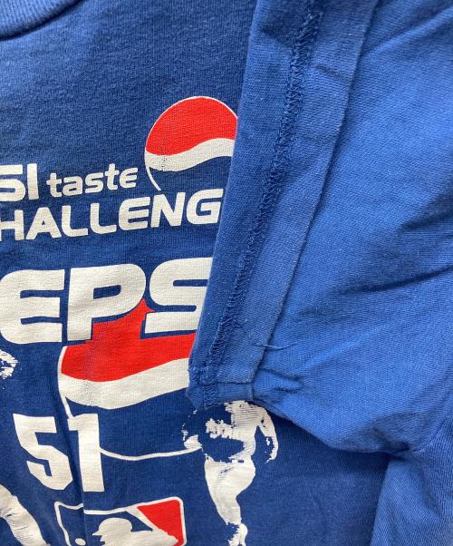 PEPSI（ペプシ）PEPSI (ペプシ) 半袖カットソー ブルー サイズ:freeの古着・服飾アイテム