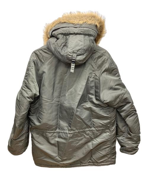 ALPHA（アルファ）ALPHA (アルファ) N-3Bタイプコート オリーブ サイズ:XLの古着・服飾アイテム