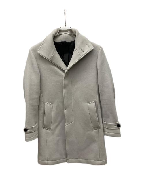 Junhashimoto（ジュンハシモト）Junhashimoto (ジュンハシモト) スタンドカラーコート グレー サイズ:2の古着・服飾アイテム