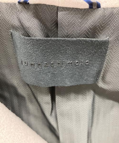 Junhashimoto（ジュンハシモト）Junhashimoto (ジュンハシモト) スタンドカラーコート グレー サイズ:2の古着・服飾アイテム
