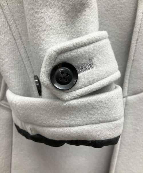 Junhashimoto（ジュンハシモト）Junhashimoto (ジュンハシモト) スタンドカラーコート グレー サイズ:2の古着・服飾アイテム