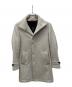 Junhashimoto（ジュンハシモト）の古着「スタンドカラーコート」｜グレー